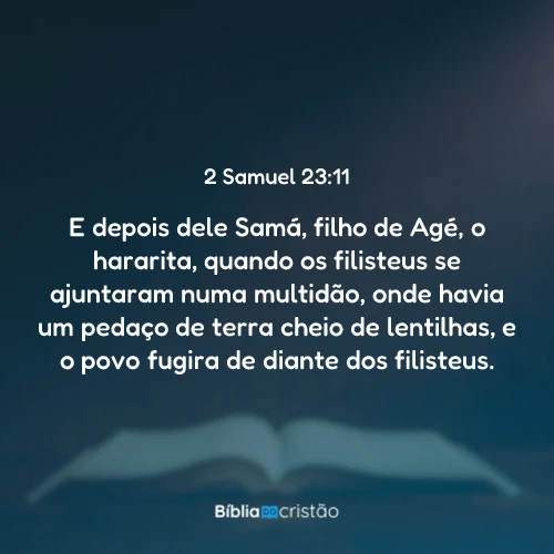 2 Samuel 23:11