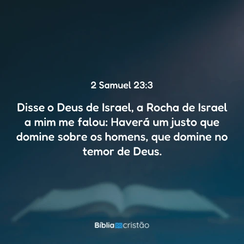 2 Samuel 23:3