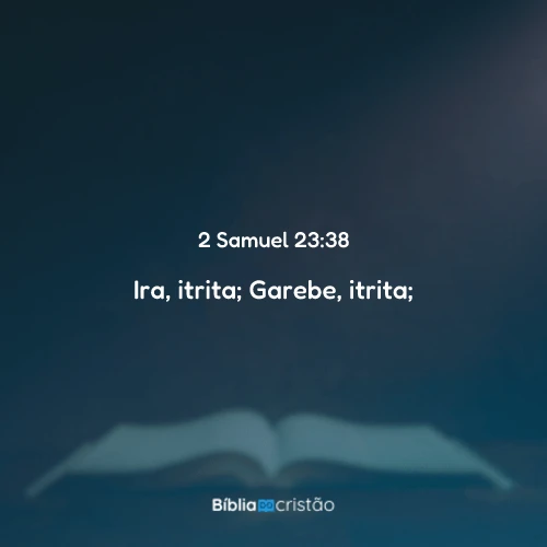 2 Samuel 23:38