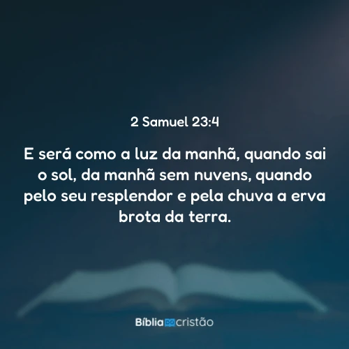2 Samuel 23:4