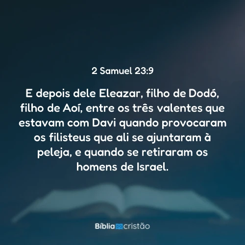 2 Samuel 23:9
