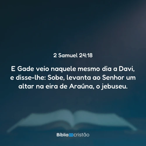 2 Samuel 24:18