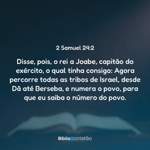 2 Samuel 24:2
