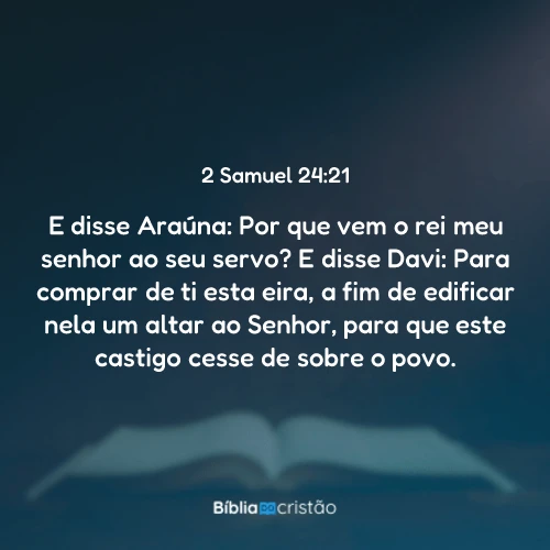 2 Samuel 24:21