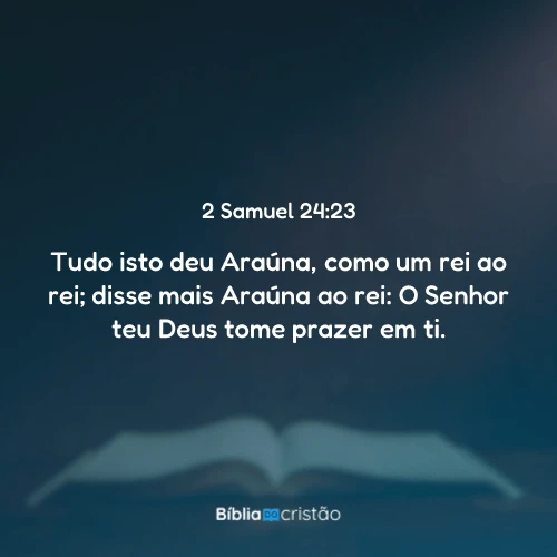 2 Samuel 24:23