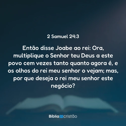 2 Samuel 24:3