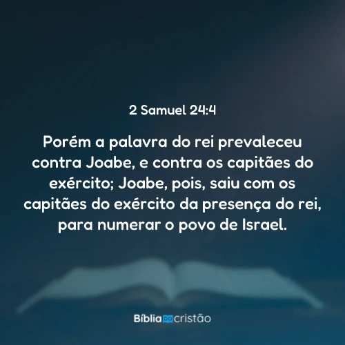 2 Samuel 24:4
