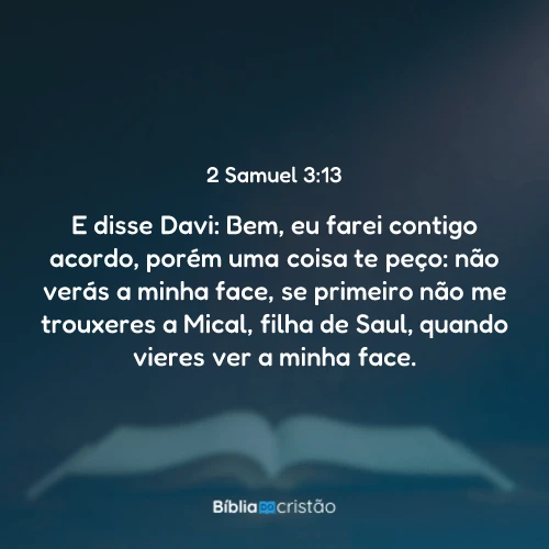 2 Samuel 3:13