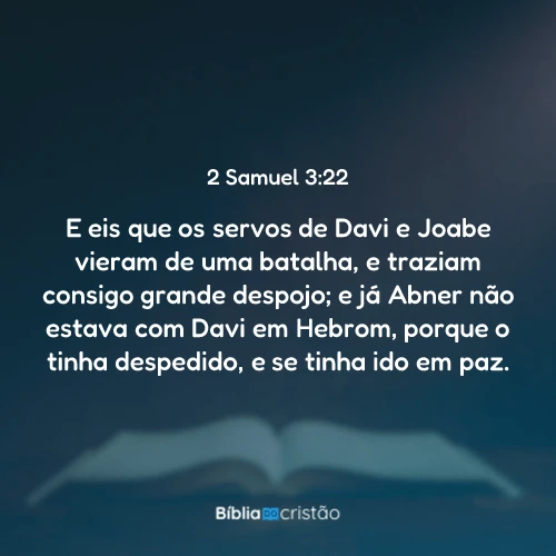 2 Samuel 3:22