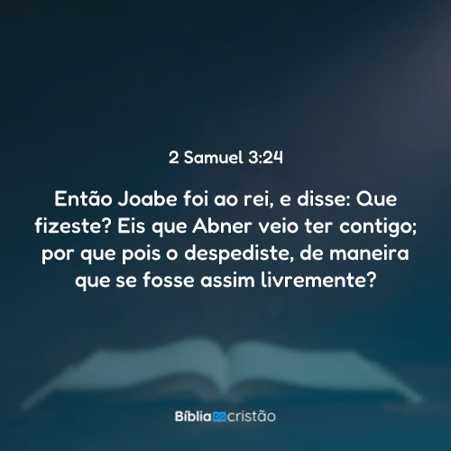 2 Samuel 3:24