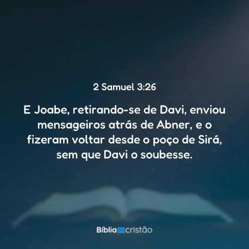2 Samuel 3:26