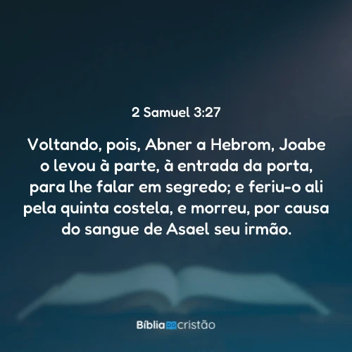 2 Samuel 3:27