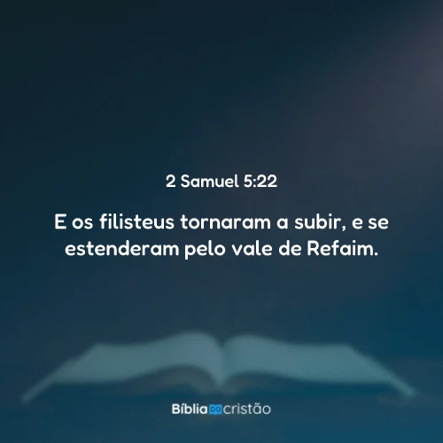 2 Samuel 5:22