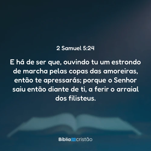 2 Samuel 5:24