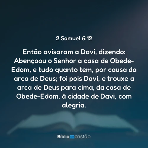 2 Samuel 6:12