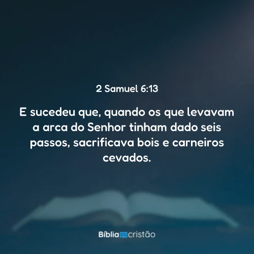 2 Samuel 6:13