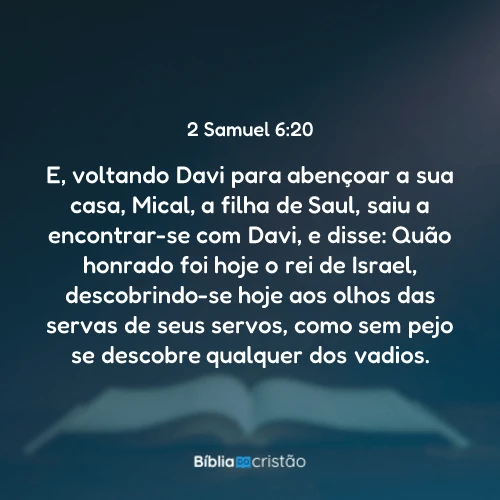 2 Samuel 6:20