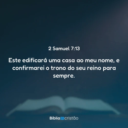 2 Samuel 7:13