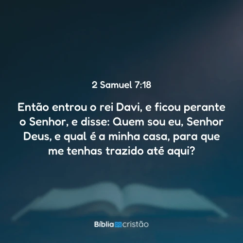 2 Samuel 7:18