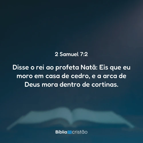 2 Samuel 7:2