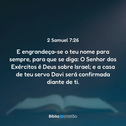 2 Samuel 7:26