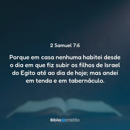 2 Samuel 7:6
