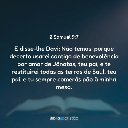 2 Samuel 9:7