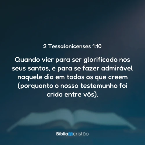 2 Tessalonicenses 1:10