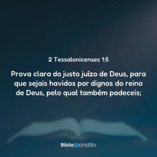 2 Tessalonicenses 1:5