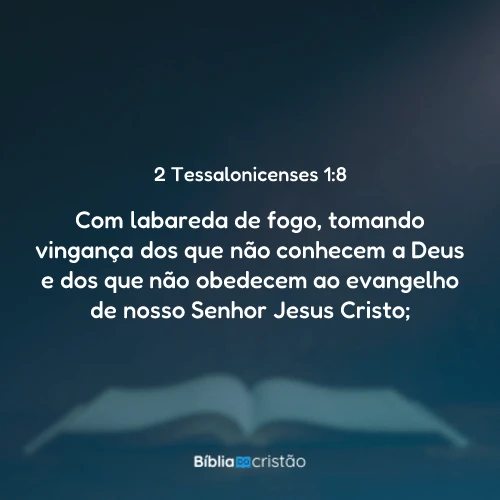 2 Tessalonicenses 1:8