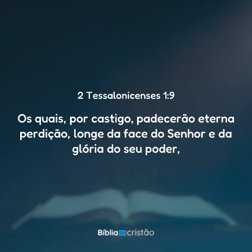 2 Tessalonicenses 1:9