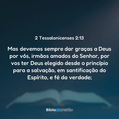 2 Tessalonicenses 2:13