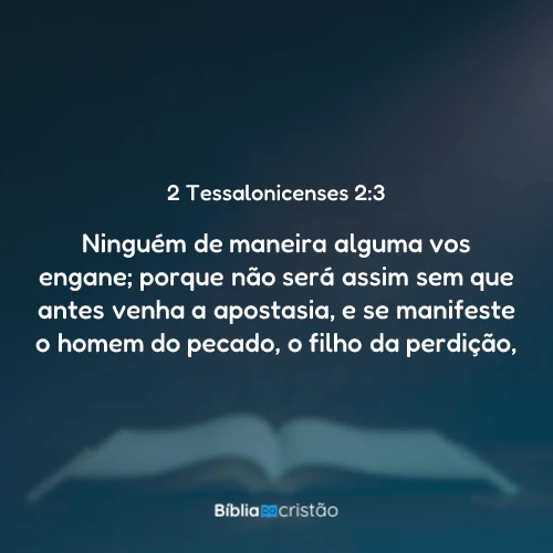 2 Tessalonicenses 2:3