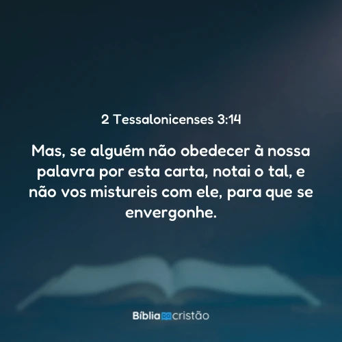 2 Tessalonicenses 3:14