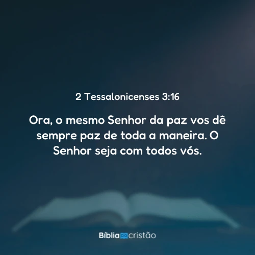 2 Tessalonicenses 3:16