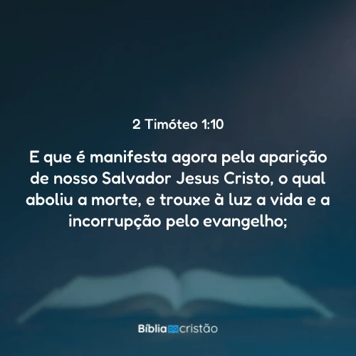 2 Timóteo 1:10