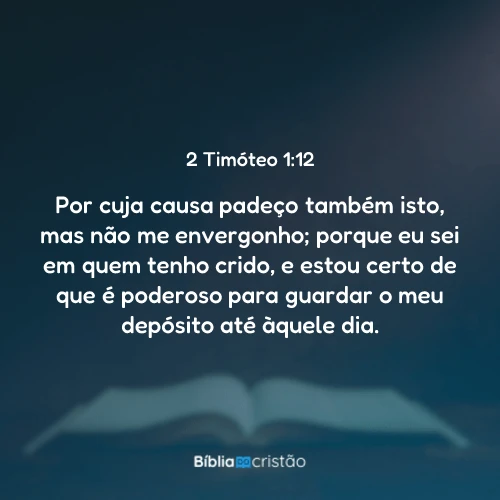 2 Timóteo 1:12