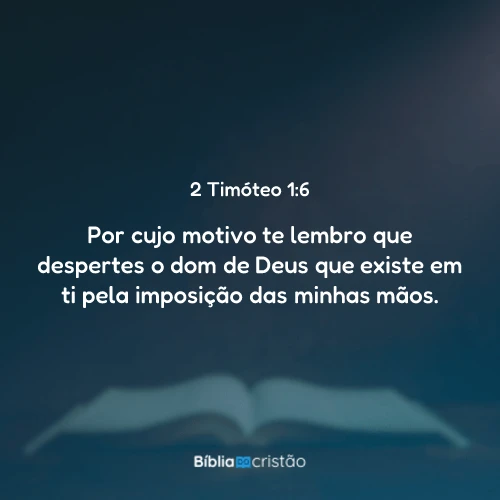 2 Timóteo 1:6