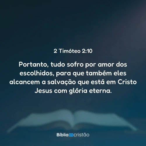 2 Timóteo 2:10