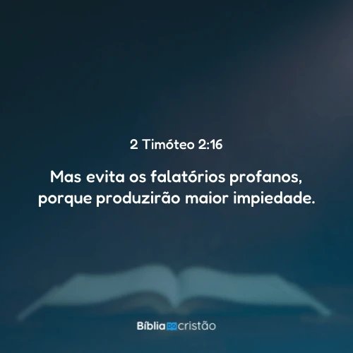 2 Timóteo 2:16