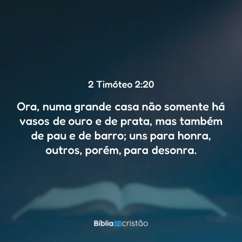 2 Timóteo 2:20