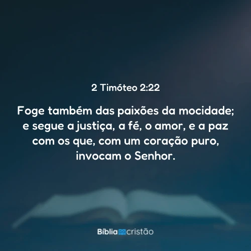 2 Timóteo 2:22