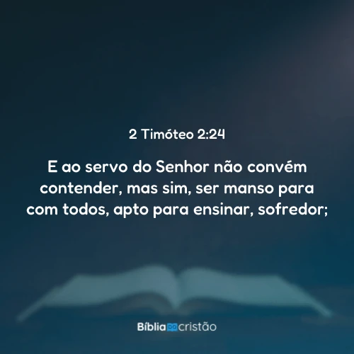 2 Timóteo 2:24