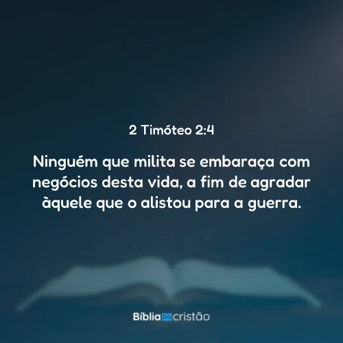 2 Timóteo 2:4