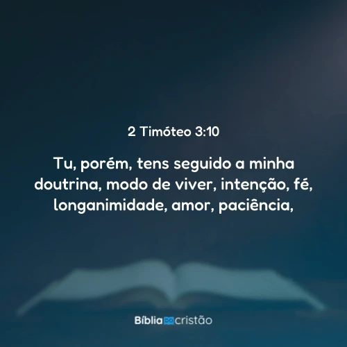 2 Timóteo 3:10