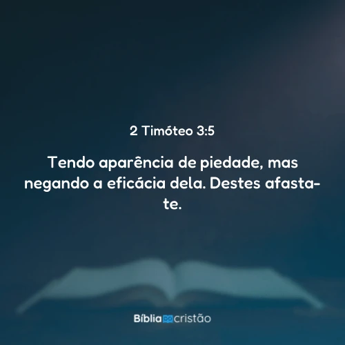 2 Timóteo 3:5