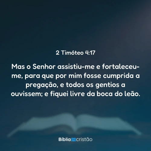 2 Timóteo 4:17