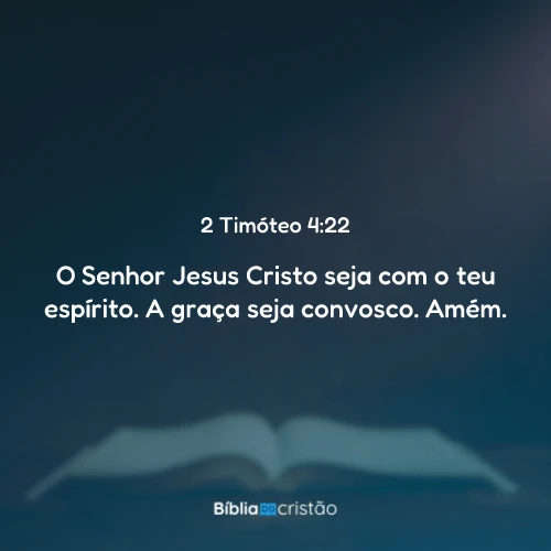 2 Timóteo 4:22