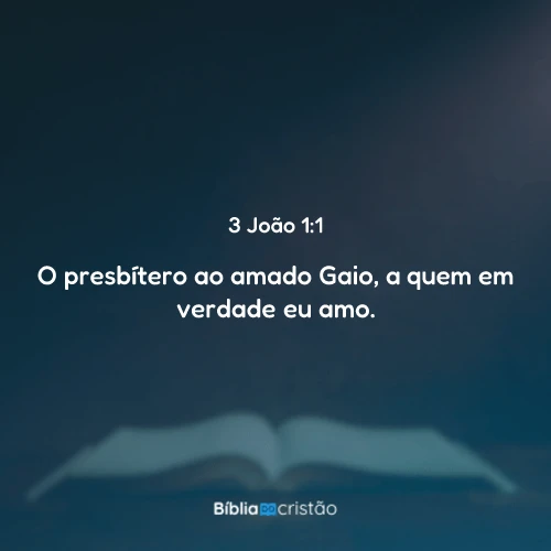 3 João 1:1