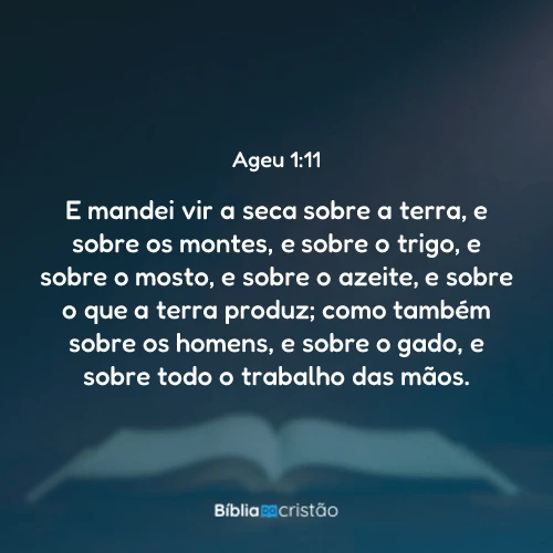 Ageu 1:11